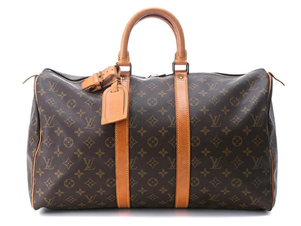 LOUIS VUITTON Bag Keepall Boston Monogram